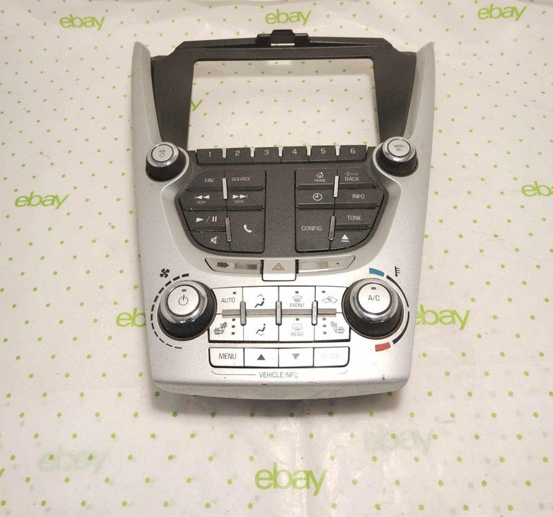14 CHEVY EQUINOX Heater A/c Radio Control