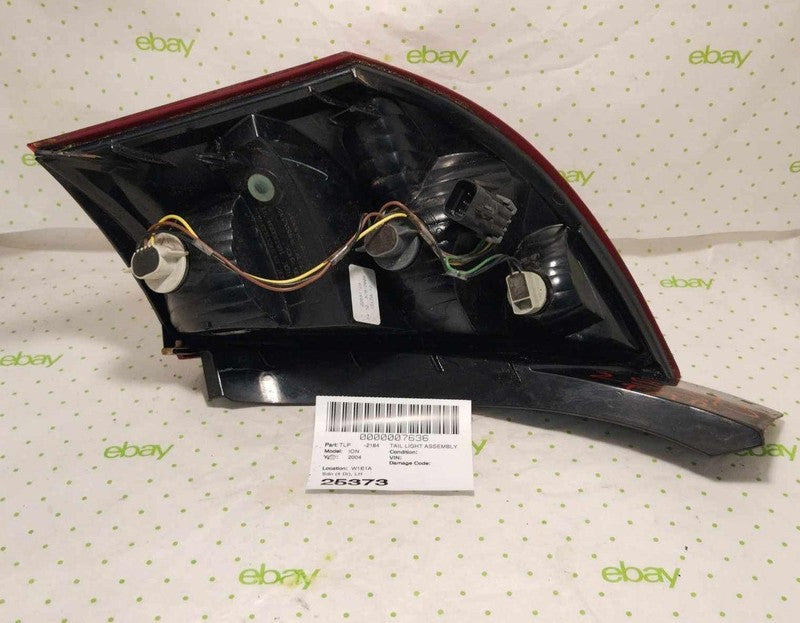 03 04 05 06 07 SATURN ION Tail Light Assembly Left