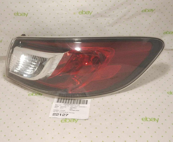 10 11 12 13 MAZDA 3 Tail Light Assembly Right