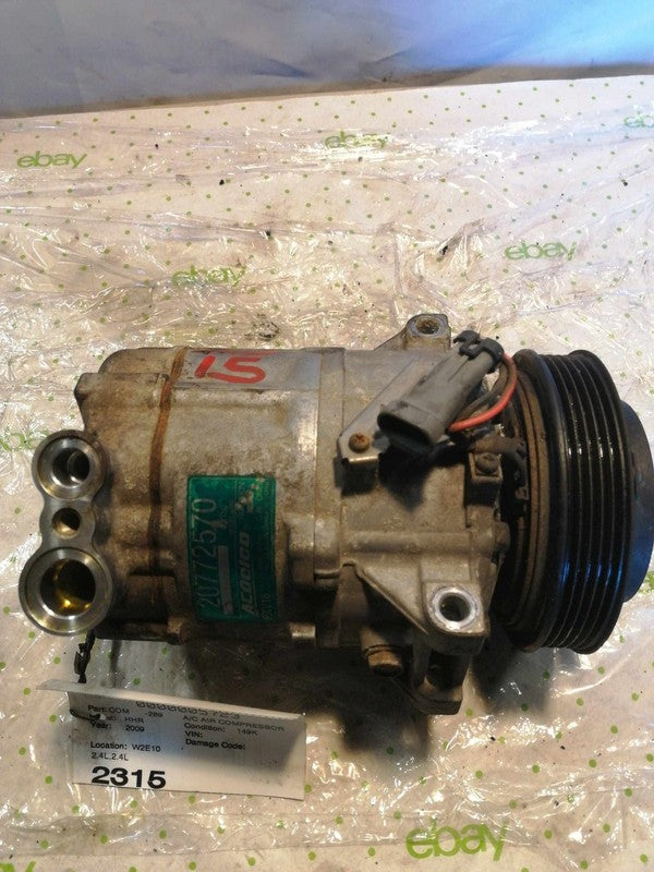 A/c Air Compressor CHEVY HHR 07 08 09 10 11