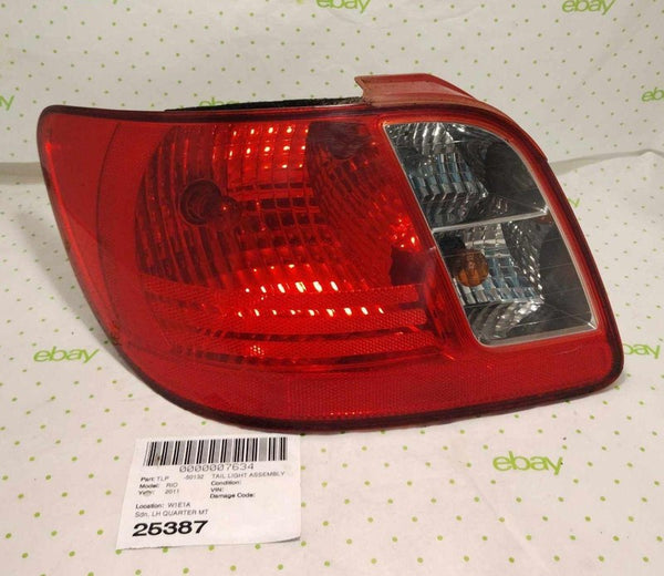 06 07 08 09 10 11 KIA RIO Tail Light Assembly Left