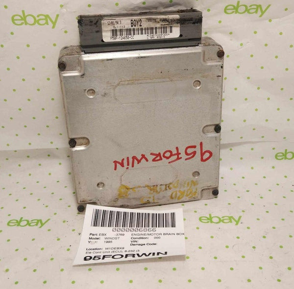 95 FORD WINDSTAR Engine/motor Brain Box