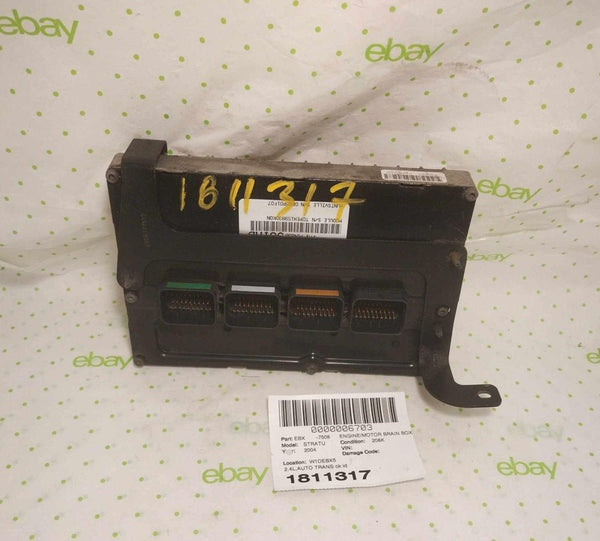 04 DODGE STRATUS Engine/motor Brain Box