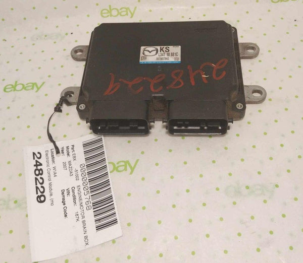 07 08 09 MAZDA 3 Engine/motor Brain Box