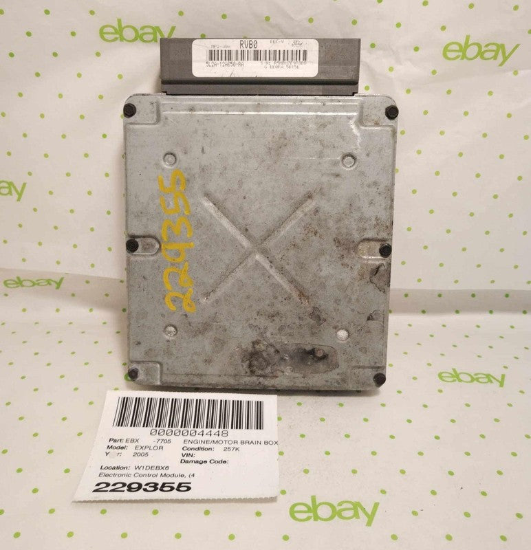 05 FORD EXPLORER Engine/motor Brain Box
