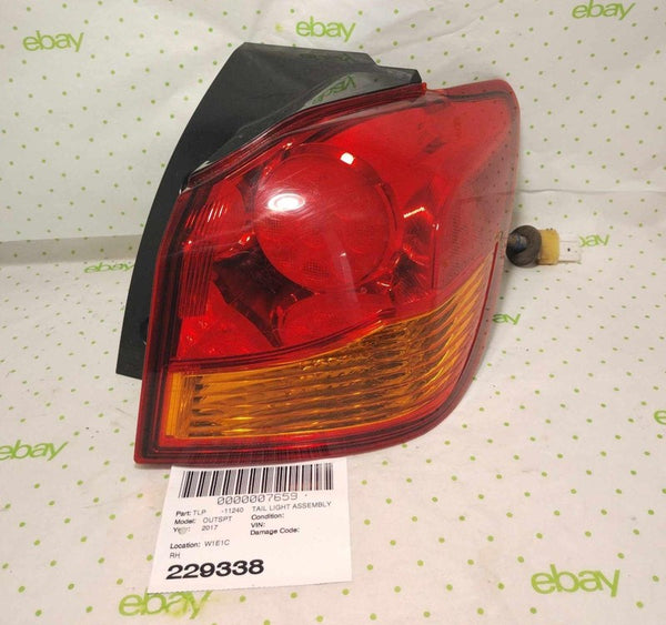 11 12 13 14 15 16 17 18 19 OUTLANDER SPORT Tail Light Assembly Right