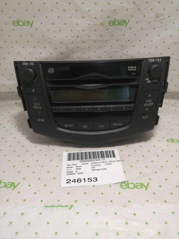 Audio & Visual Equip.(radio) TOYOTA RAV-4 09 10