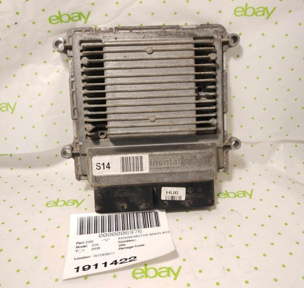 06 SATURN ION Engine/motor Brain Box