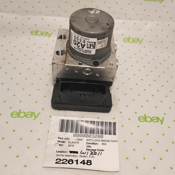 17 18 HYUNDAI ELANTRA Anti-lock Brake Parts