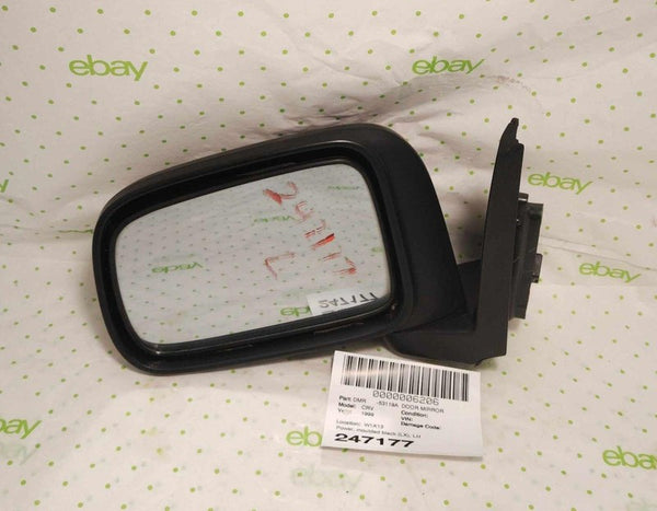 97 98 99 00 01 HONDA CRV Door Mirror Left BLACK
