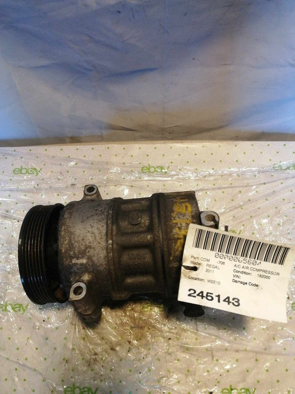 A/c Air Compressor BUICK REGAL 11