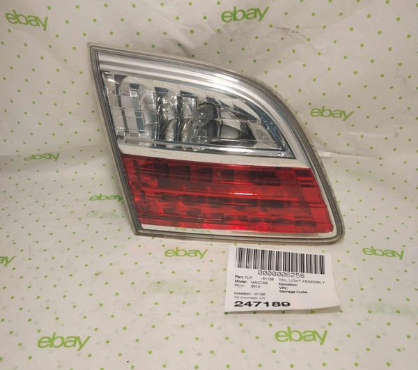 10 11 12 MAZDA CX9 Tail Light Assembly Left