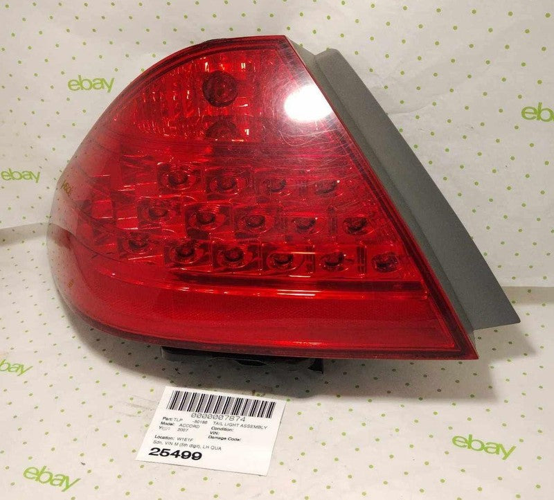 06 07 HONDA ACCORD Tail Light Assembly Left