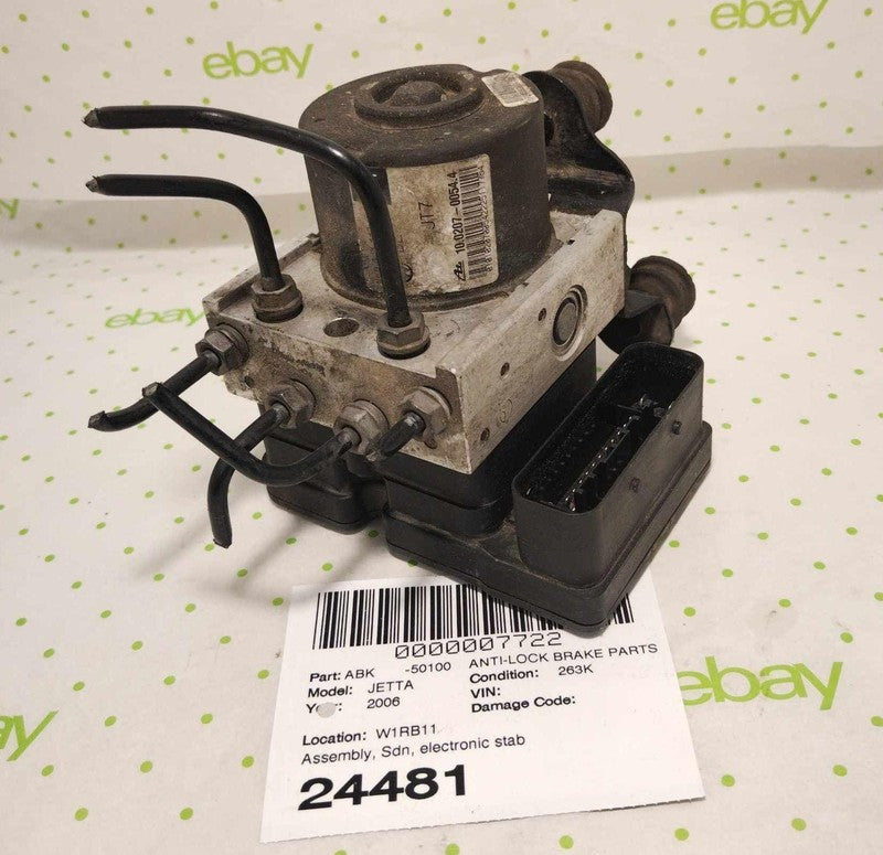 06 07 JETTA EXCEPT GLI Anti-lock Brake Parts
