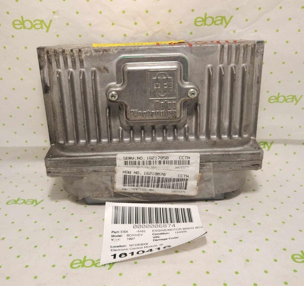97 PONTIAC BONNEVILLE Engine/motor Brain Box