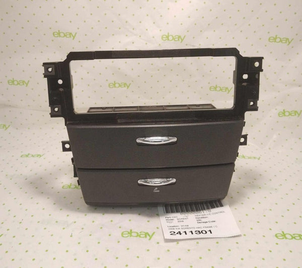 08 KIA SORENTO HEATHER A/C FRAME / CENTER DASH STORAGE CUBBY ASH TRAY