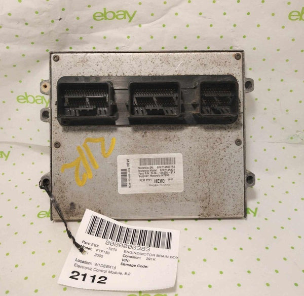 05 FORD PICKUP F150 Engine/motor Brain Box