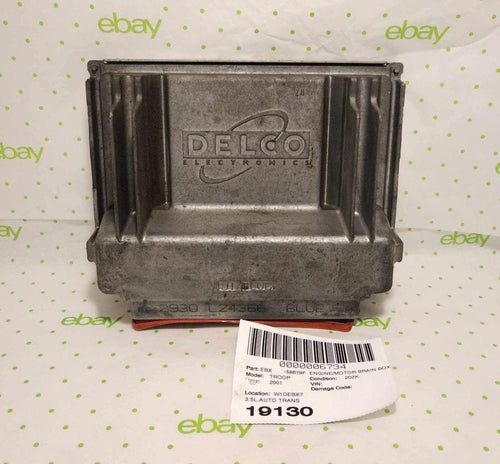 00 01 ISUZU TROOPER Engine/motor Brain Box