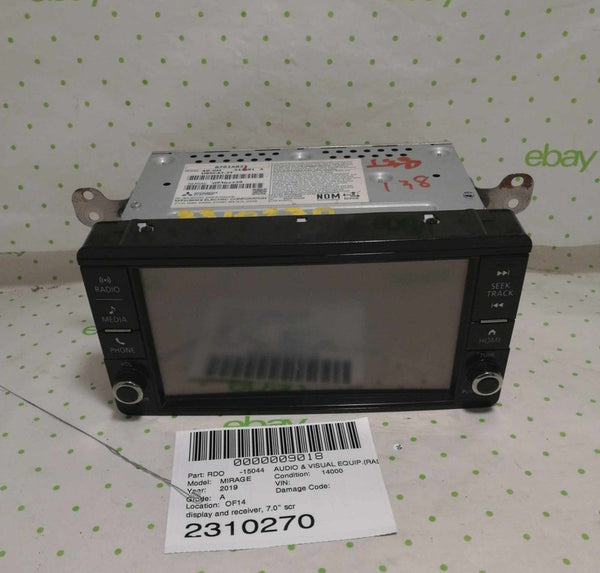 2018-2024 Mitsubishi Outlander 7" Touch Screen Display Radio Receiver 