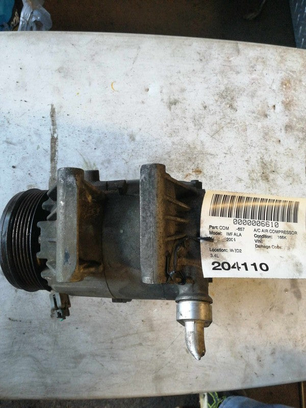 A/c Air Compressor CHEVY IMPALA 04 05
