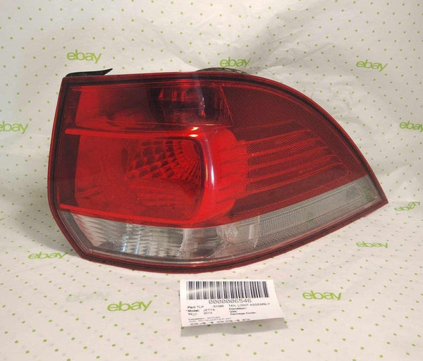10 11 12 13 14 JETTA EXCEPT GLI Tail Light Assembly Right