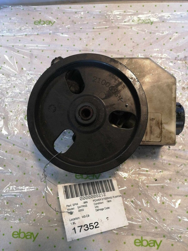 Power Steering Pump/motor SATURN S SERIES 00 01 02