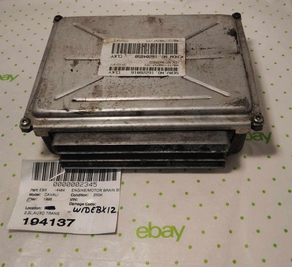 97 98 99 CHEVY CAVALIER Engine/motor Brain Box