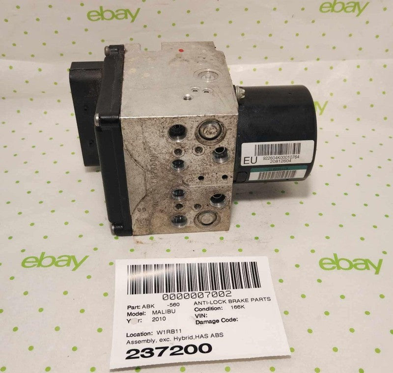 10 CHEVY MALIBU Anti-lock Brake Parts