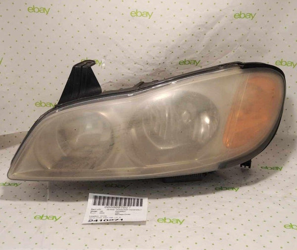 00 01 INFINITI I30 Headlamp Assembly Left