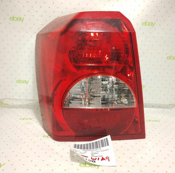 08 09 10 11 12 DODGE CALIBER Tail Light Assembly Left