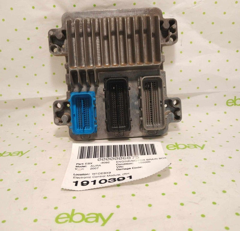 07 SATURN AURA Engine/motor Brain Box