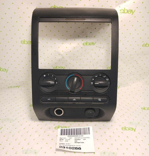04 05 06 07 08 FORD PICKUP F150 Heater A/c Control