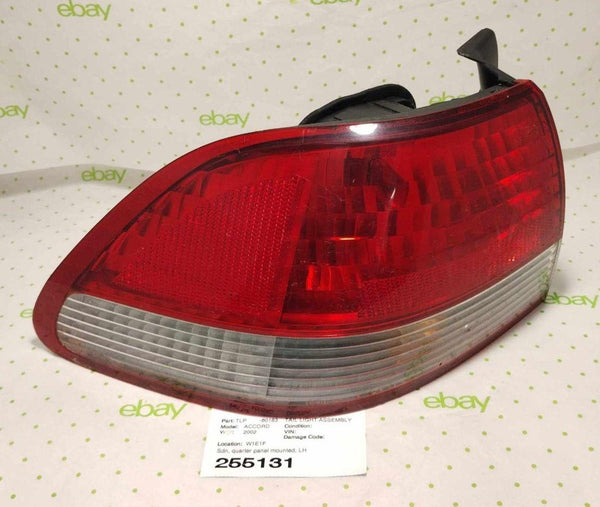 01 02 HONDA ACCORD Tail Light Assembly Left