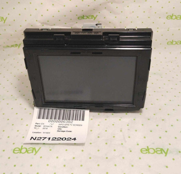 18 HYUNDAI SONATA Info-gps-tv Screen
