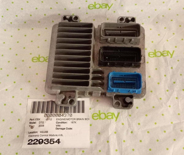 06 08 CADILLAC DTS Engine/motor Brain Box