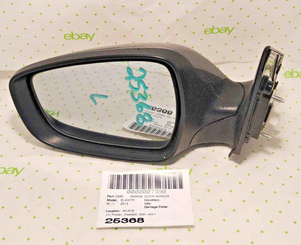 11 12 13 14 15 HYUNDAI ELANTRA Door Mirror Left Power (heated) GRAY