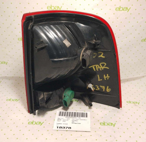 02 03 04 05 FORD EXPLORER Tail Light Assembly Left
