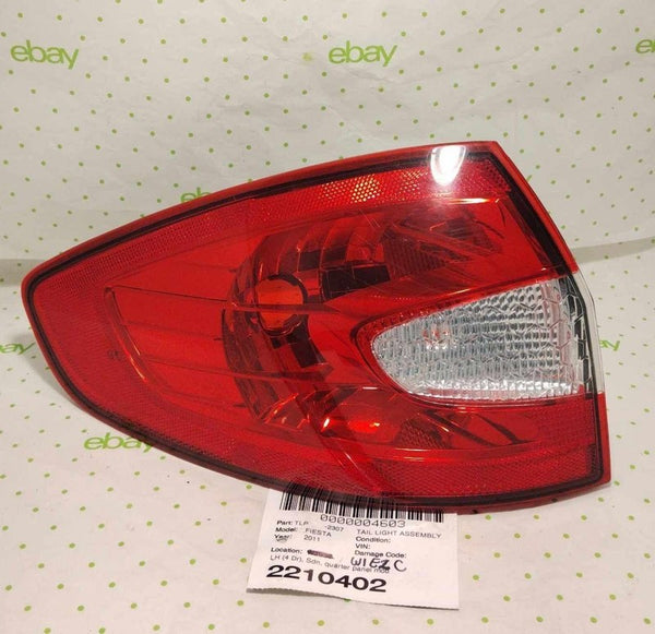 11 12 13 FORD FIESTA Tail Light Assembly Left