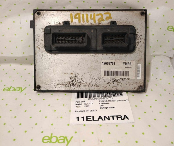 11 HYUNDAI ELANTRA Engine/motor Brain Box