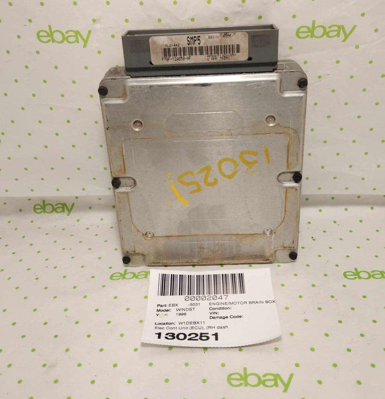 98 FORD WINDSTAR Engine/motor Brain Box