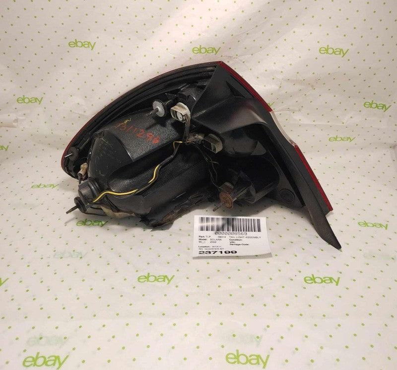 02 03 TOYOTA SOLARA Tail Light Assembly Right