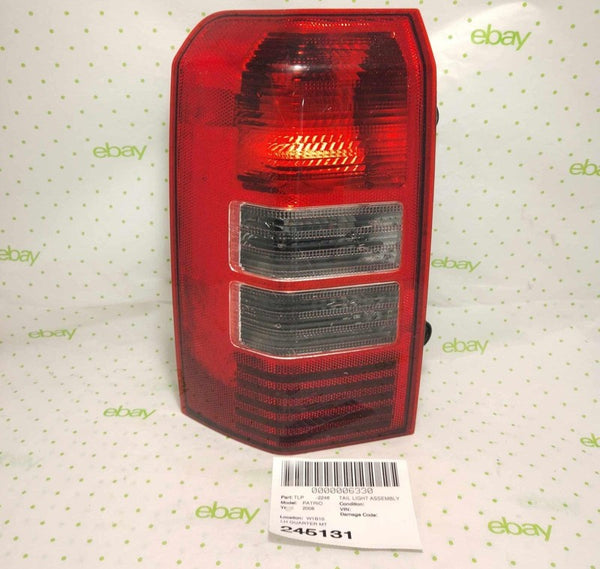 08 09 10 11 12 13 14 15 16 17 JEEP PATRIOT Tail Light Assembly Left
