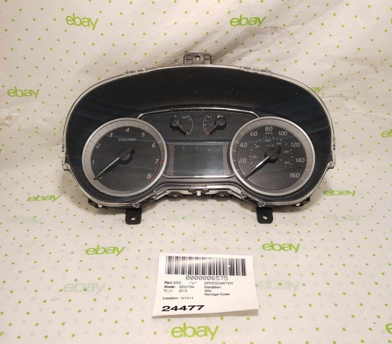 13 NISSAN SENTRA Speedometer