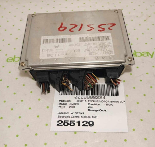 02 03 04 05 BMW 325I Engine/motor Brain Box