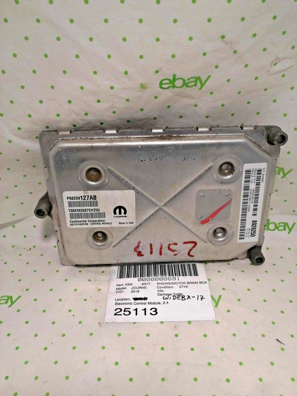 Engine/motor Brain Box DODGE JOURNEY 16 17 18 19 20