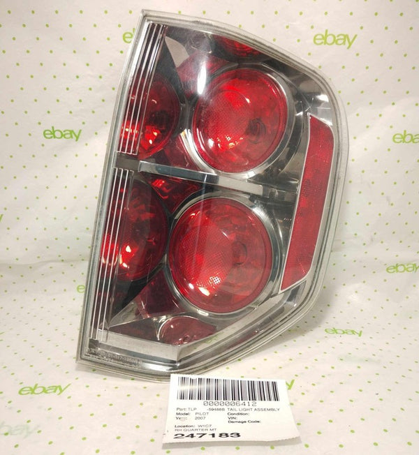 03 04 05 06 07 08 HONDA PILOT Tail Light Assembly Right