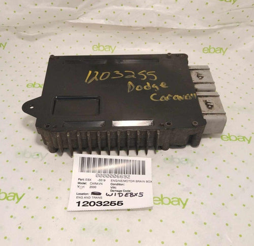 00 DODGE CARAVAN Engine/motor Brain Box