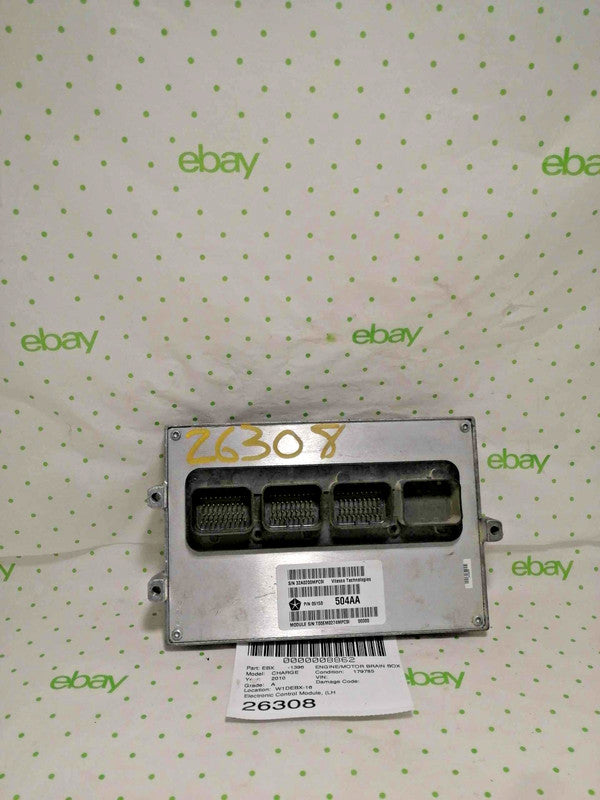 08 09 10 DODGE CHARGER Engine/motor Brain Box