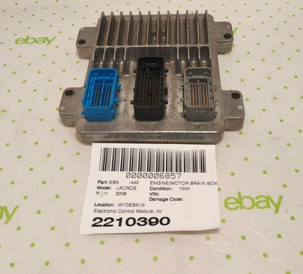 06 07 08 09 BUICK LACROSSE Engine/motor Brain Box
