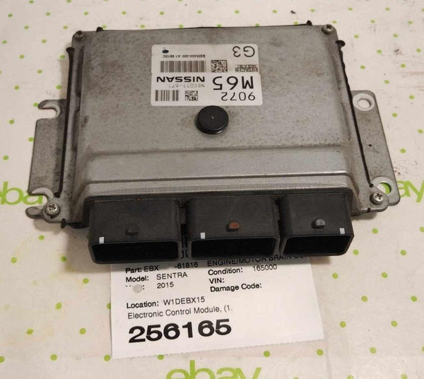 13 14 15 NISSAN SENTRA Engine/motor Brain Box